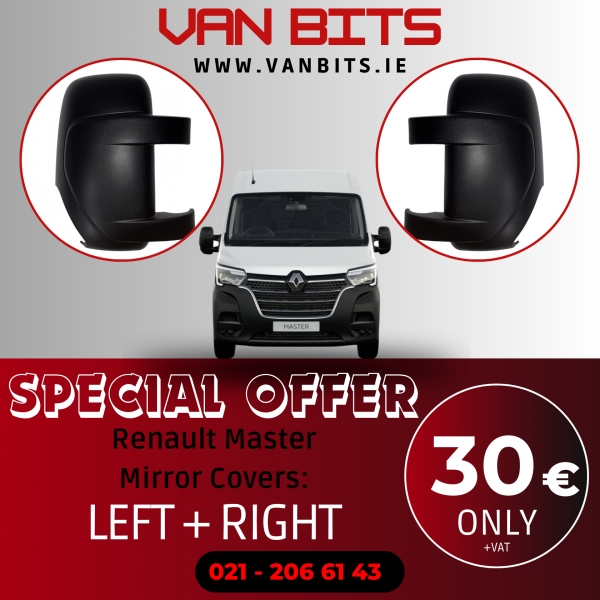 SPECIAL OFFER: Renault Master L+R Mirror Covers